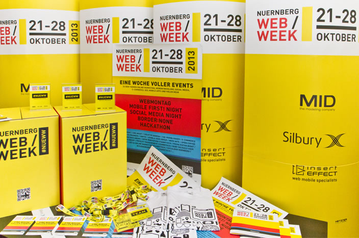 Being the technical partner of the Nürnberg Web Week 2013 has been the largest non-profit project we ever did