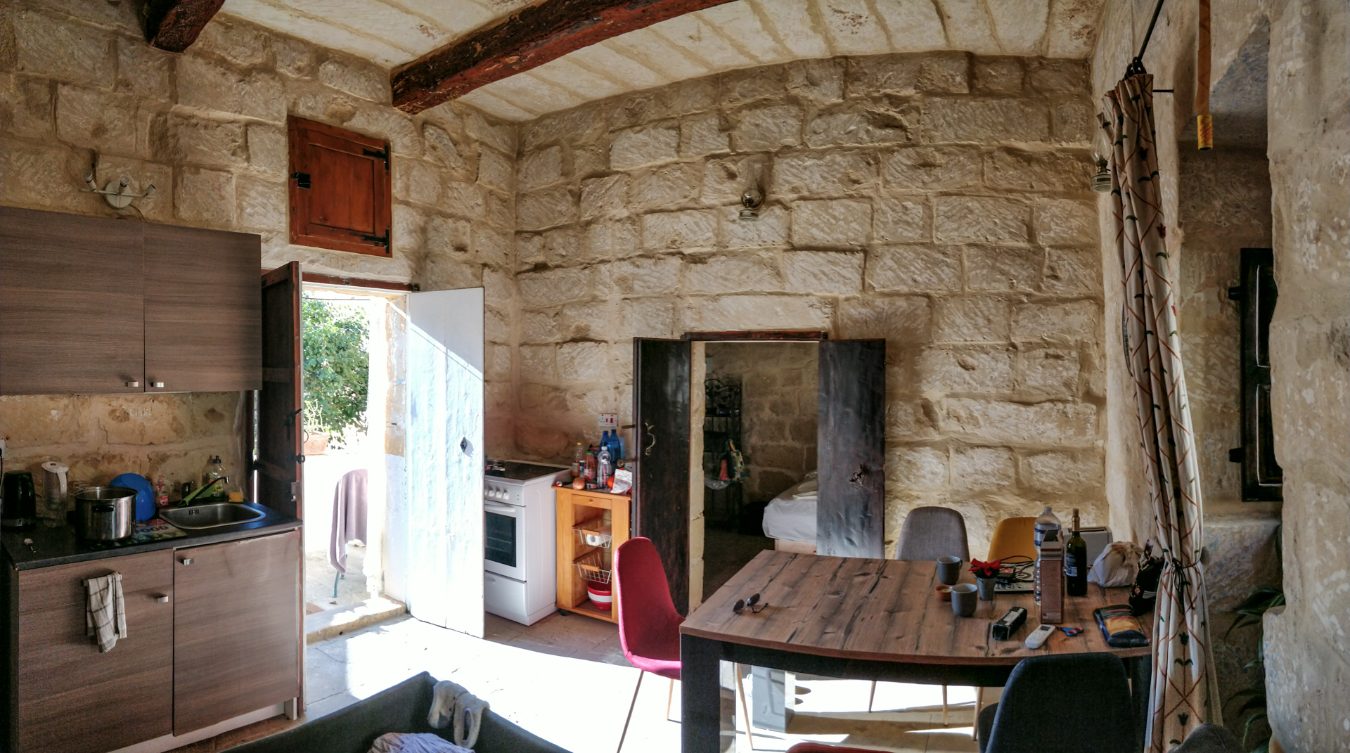 Inside our 300+ year old Maltese country house