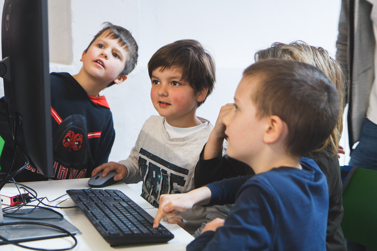 Children a the CoderDojo Nürnberg #1