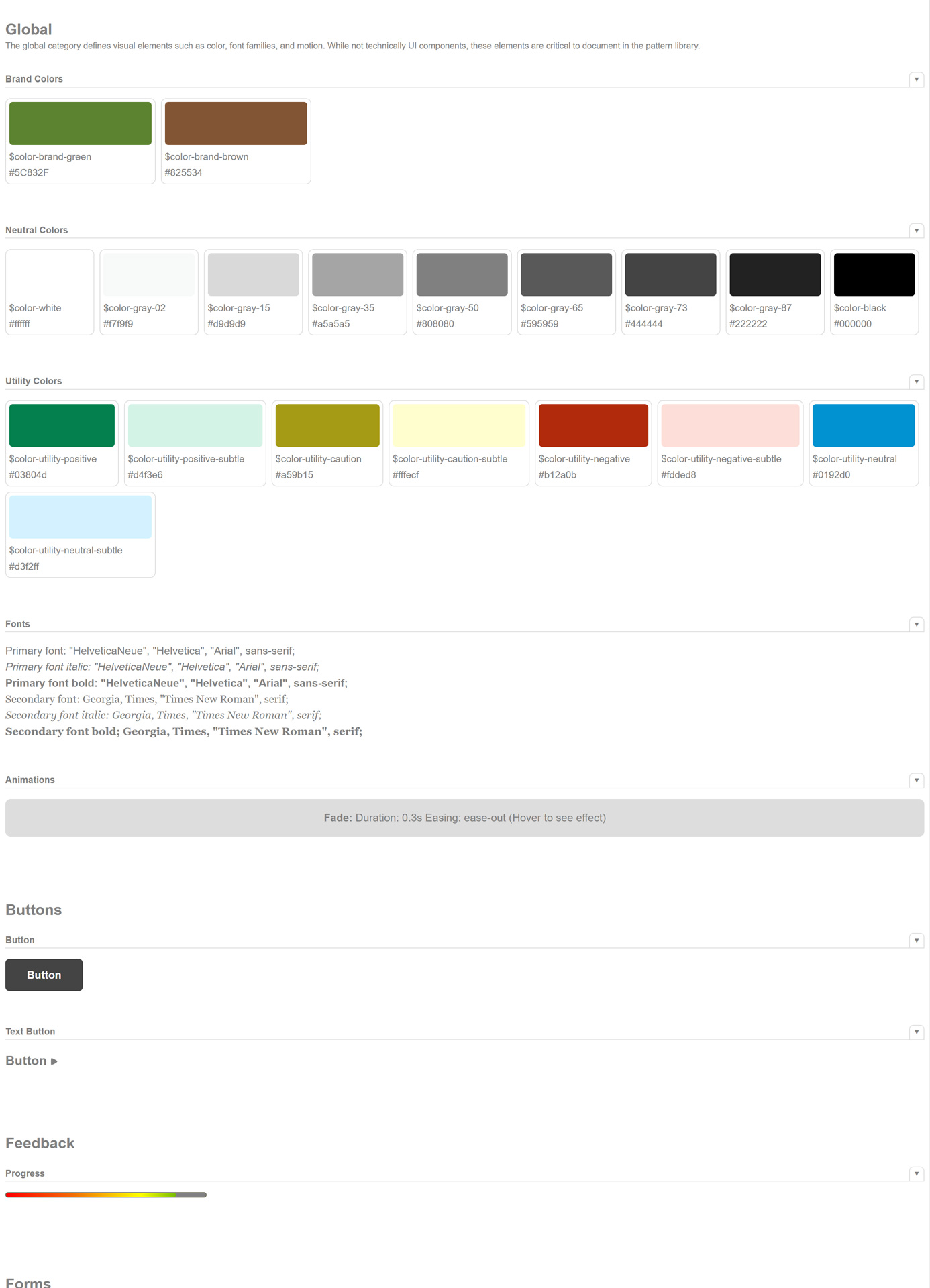 Pattern Lab Screenshot
